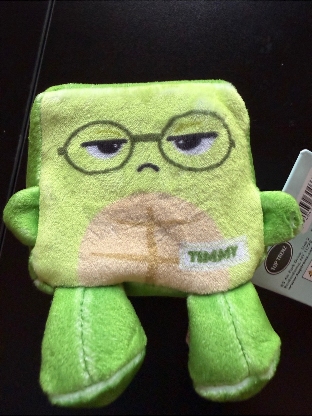 Total Squares Super Duper Sugar Squishers Timmy Green Avocado Top Trenz Squishy